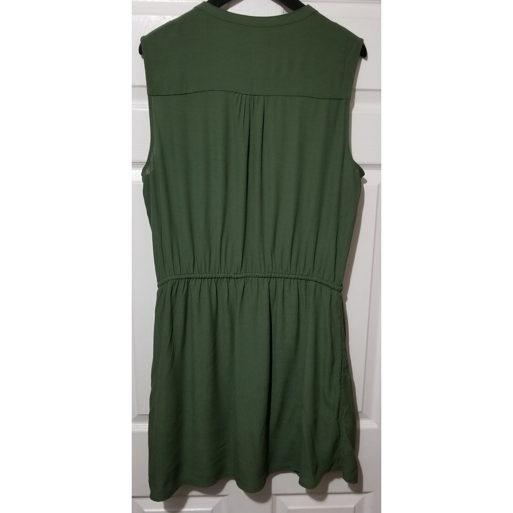 ❌SOLD❌⚡SALE⚡🎀NWT🎀 GAP Sleeveless Shirt Dress - Picture 4 of 5